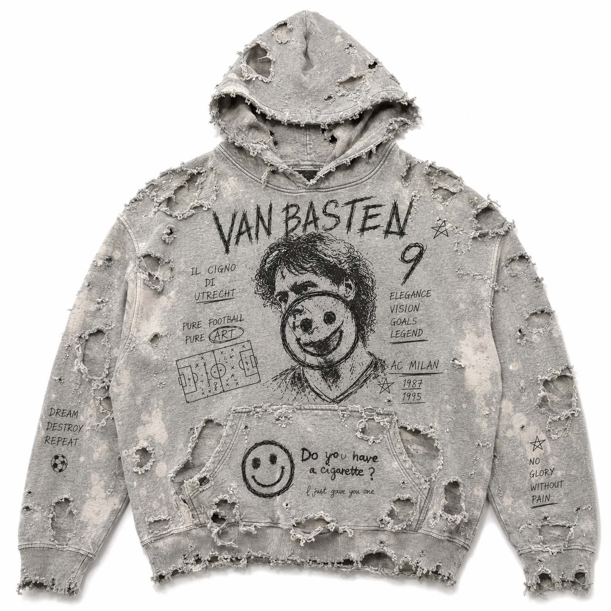 Disegny hoodie Van basten