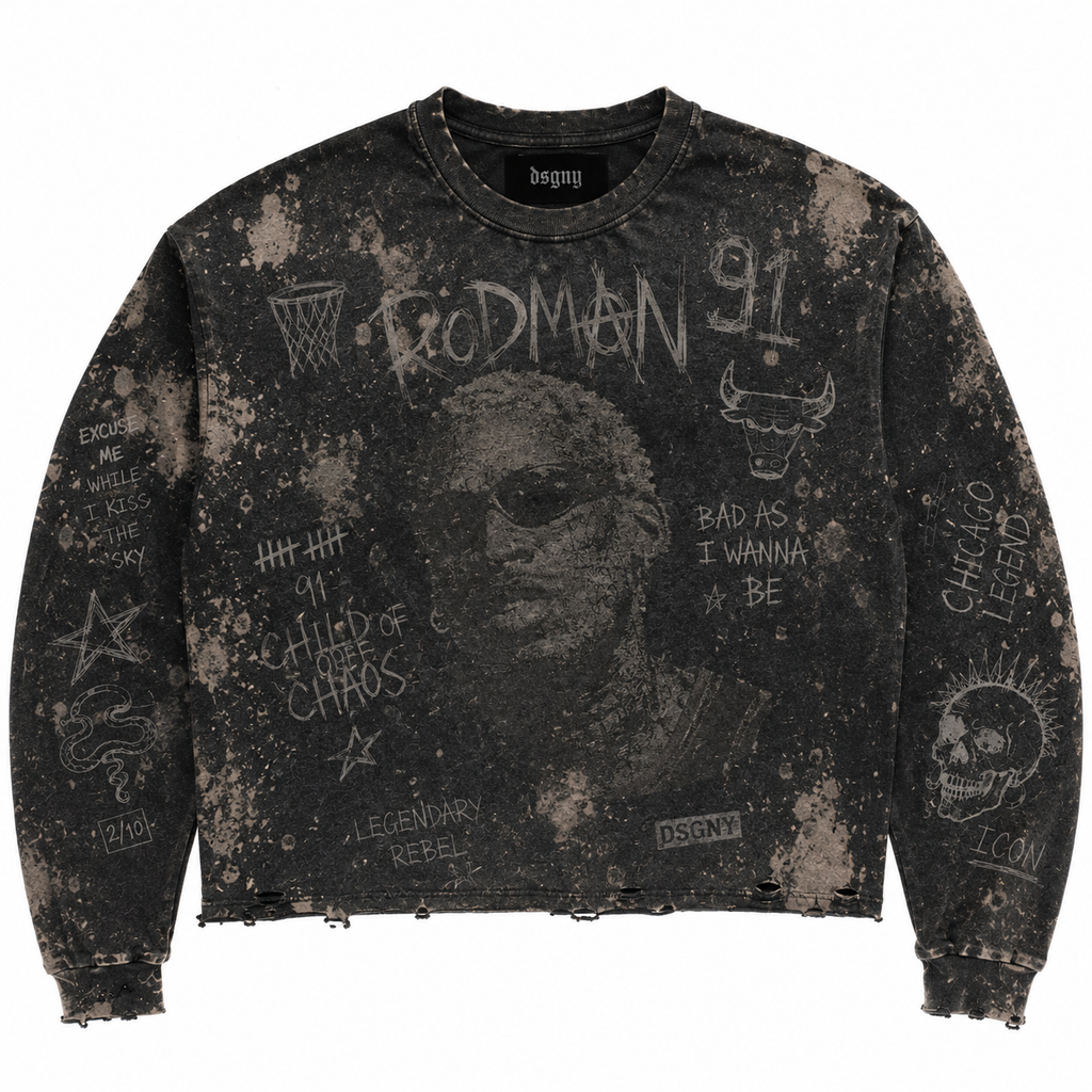 Disegny t-shirt long Rodman
