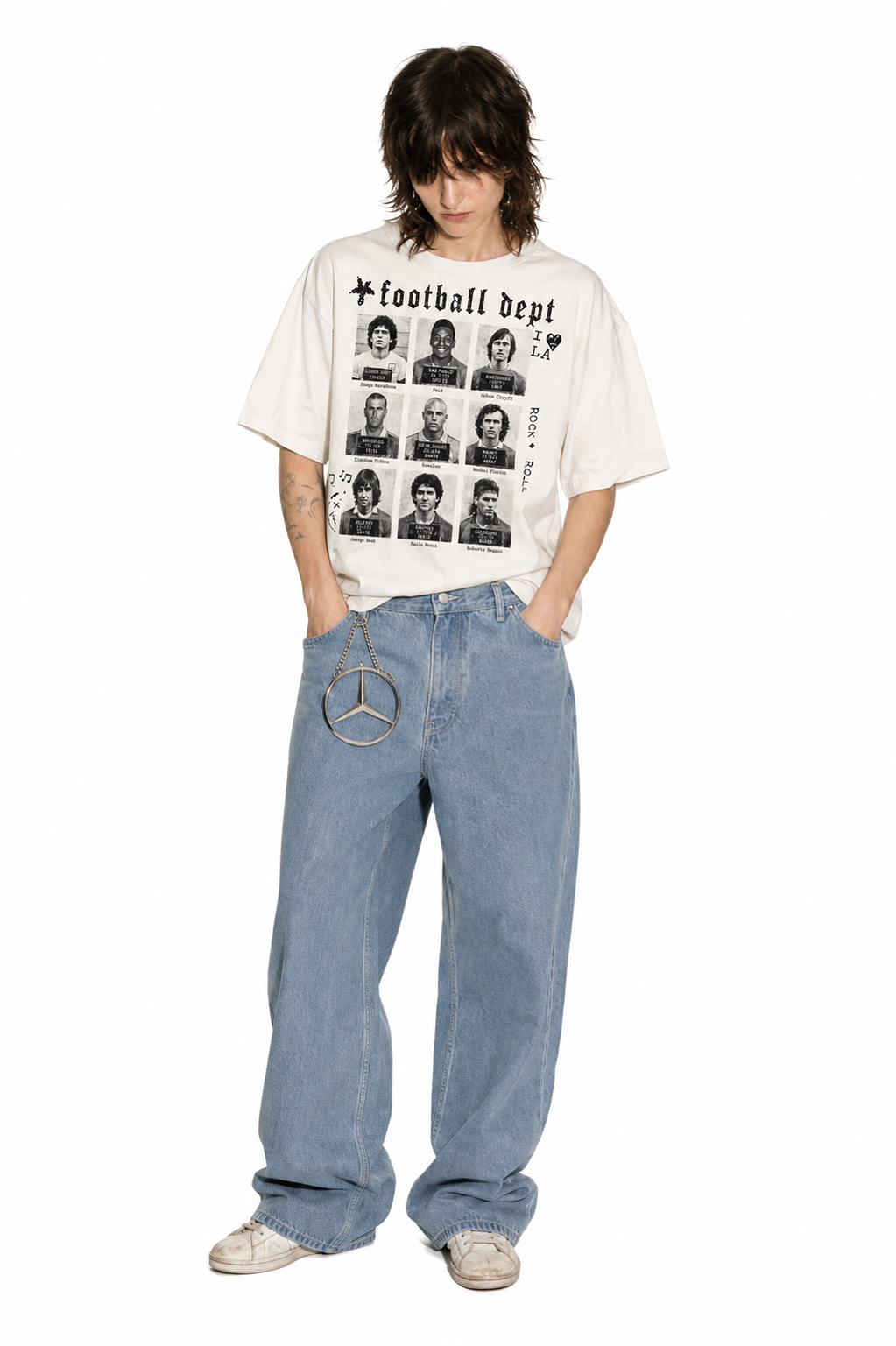 Disegny t-shirt long Football dept