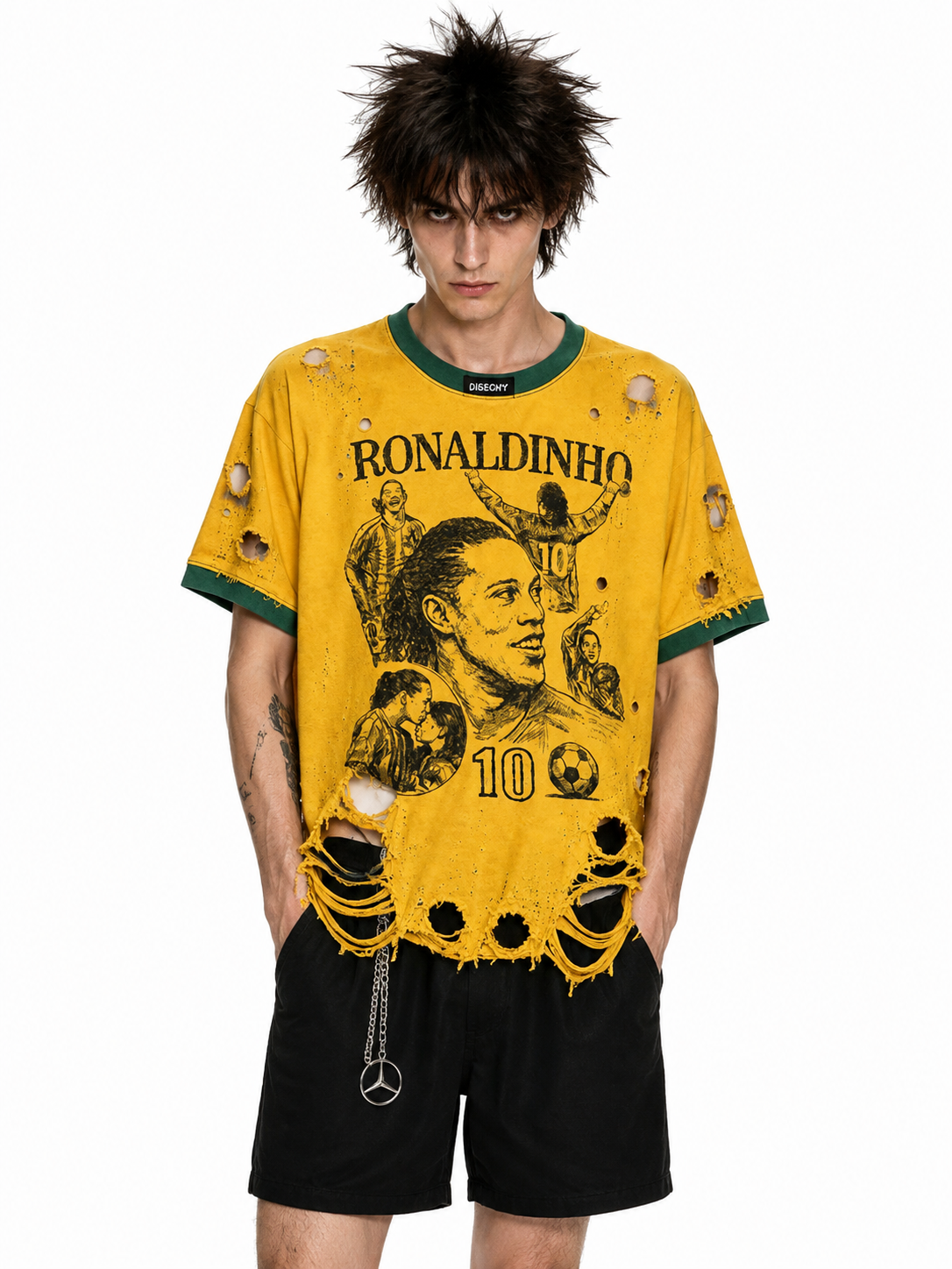 Disegny t-shirt long Ronaldinho